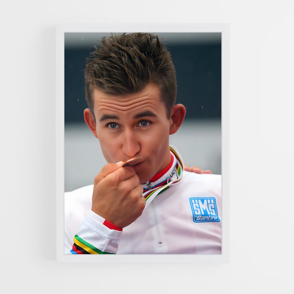 Poster L'Homme Médaillé – affiche Cyclisme (vue 3)